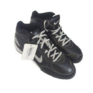 NIKE AIR 5-TOOL METAL Baseball Cleats Size 8 #317028 Black -‎ New